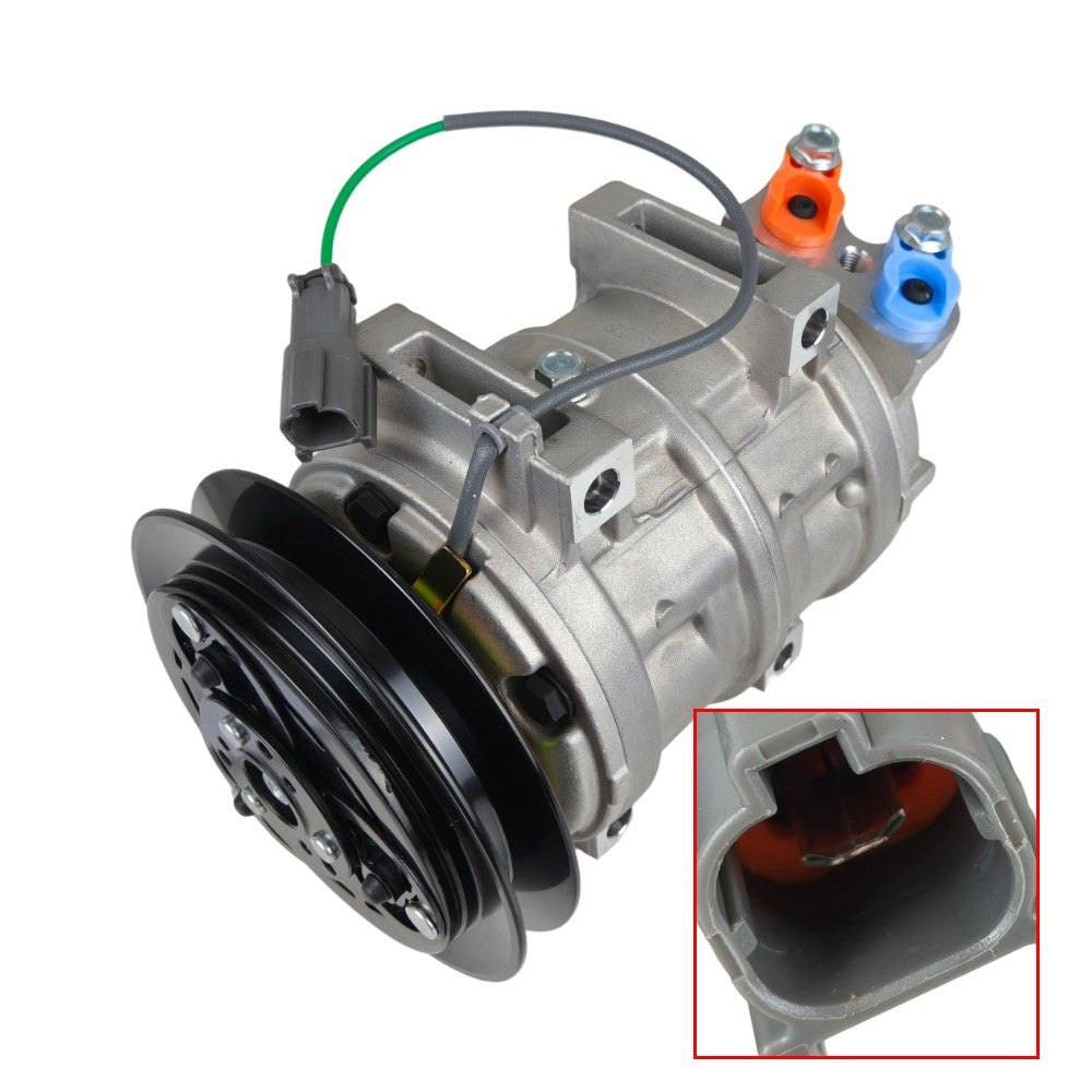 Air Conditioning Compressor for Komatsu Excavator PC78UU-6 PC138US-2 PC228US-3