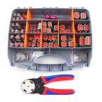 DTDeustch Connector Kit 2/3/4/6/8/12Pin Removal Tool Waterproof Connector 338pcs