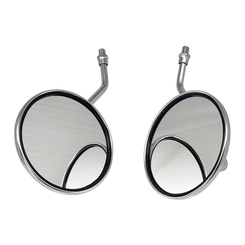 Motorcycle Rear View Mirrors Z50J1/JZ ST50 ST70 CL70 CT90 For Honda M8 Chrome US