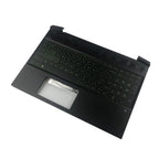 For HP Pavilion 15-EC 15-EC0003CA 15-EC0013DX Palmrest Keyboard Green Backlit US