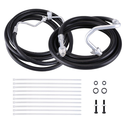 SU33468 Rear AC Line Set Aux AC Hose Kit for Chevy Suburban 2007 2014