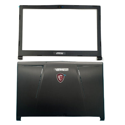 New For MSI GE63 Raider RGB MS-16P5 Top LCD Back Cover+Front Bezel+Screen Hinges