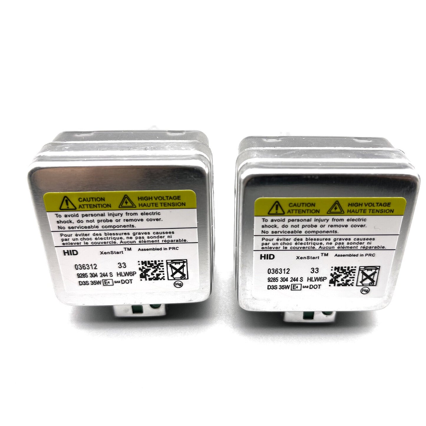 For Set(2) D3S/D3C/D3R HID Xenon Bulb Replace HID Headlight Pair 6000K White