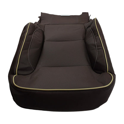 For 2015 2016-2019 Chevy Silverado High Country Driver Top Leather Seat Cover