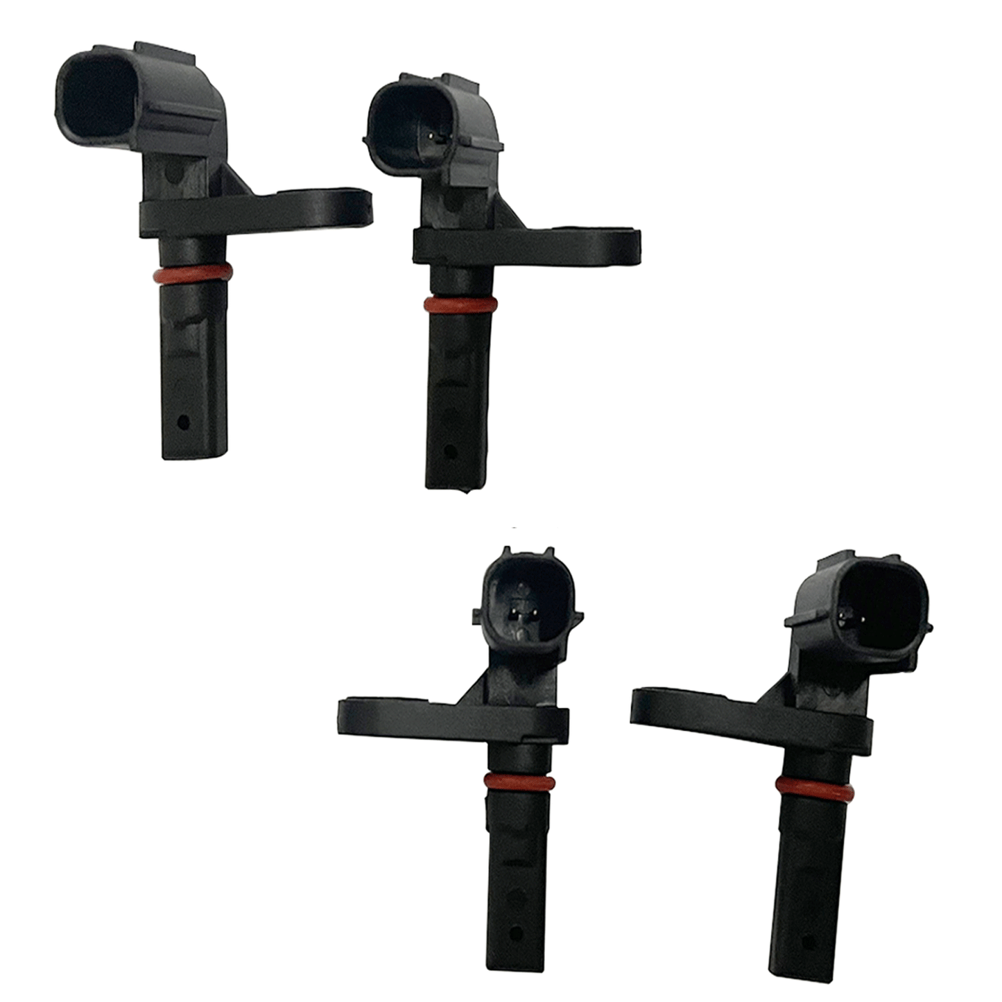 4Pcs ABS Wheel Speed Sensor Front Rear Left Right for Toyota Tundra 2007 2017