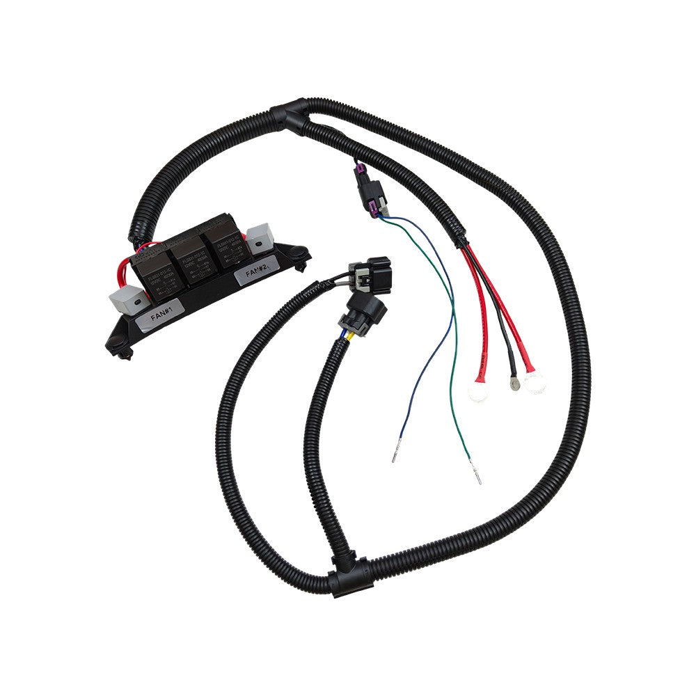 Dual Speed Electric Fan Wiring Harness 674-00923 For Chevy Avalanche 1500 2500