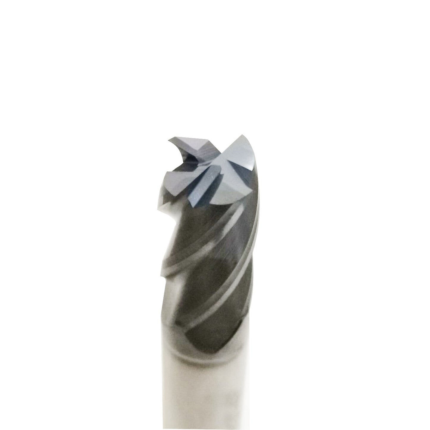 5 PCS 1/2 Inch 4 Flute Carbide End Mill Regular Length TiALN Coated