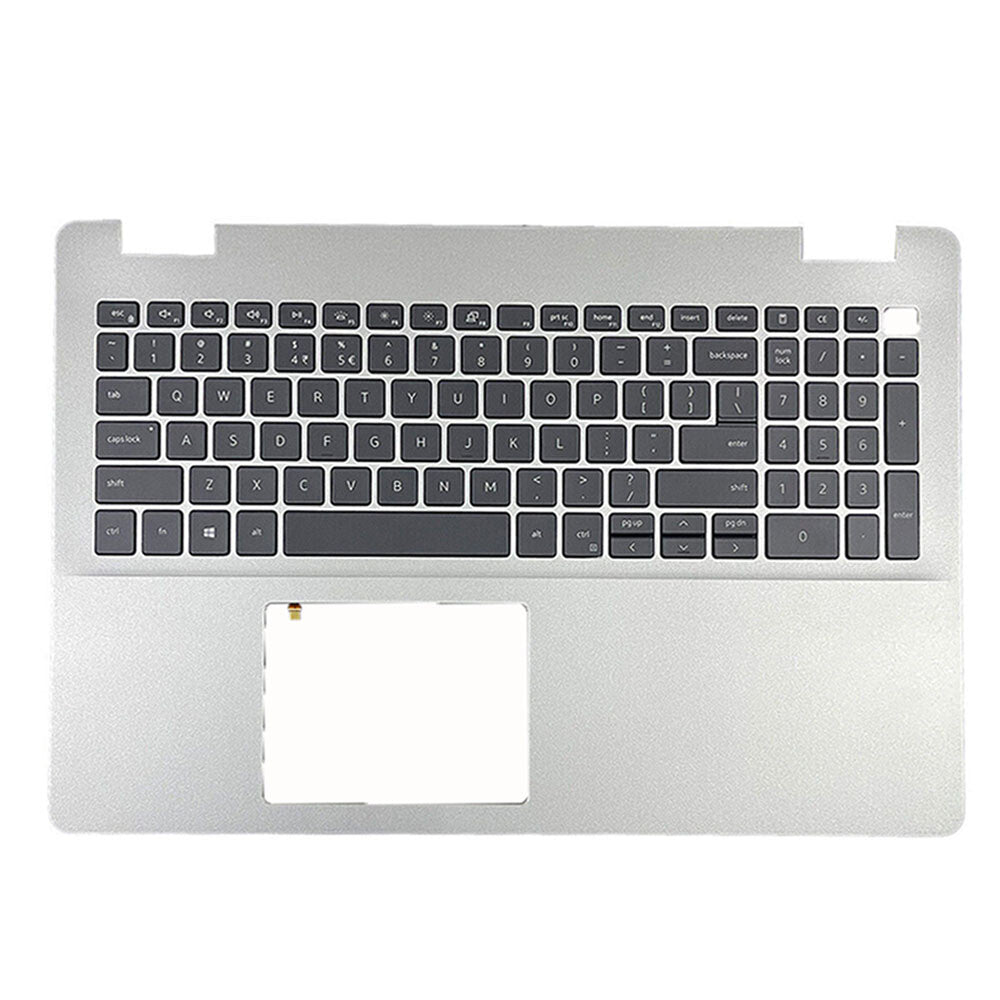 New For DELL Inspiron 5593 Palmrest US Keyboard Backlit Type-C 07G0RN Silver US