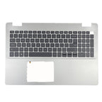 New For DELL Inspiron 5593 Palmrest US Keyboard Backlit Type-C 07G0RN Silver US