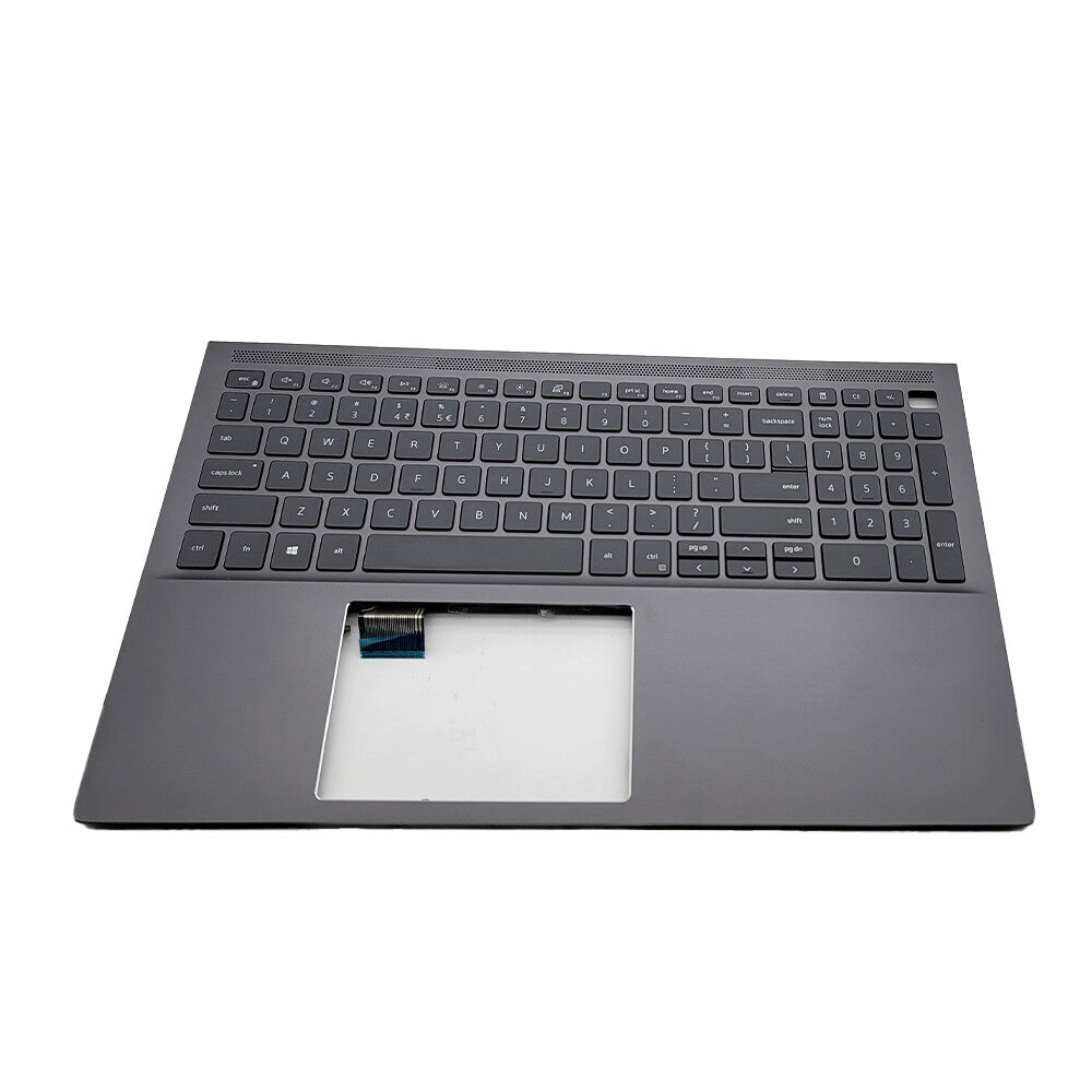 For Dell Vostro 7500 Palmrest US Keyboard Backlit 02KF2N 08DX59 Brown Upper Case