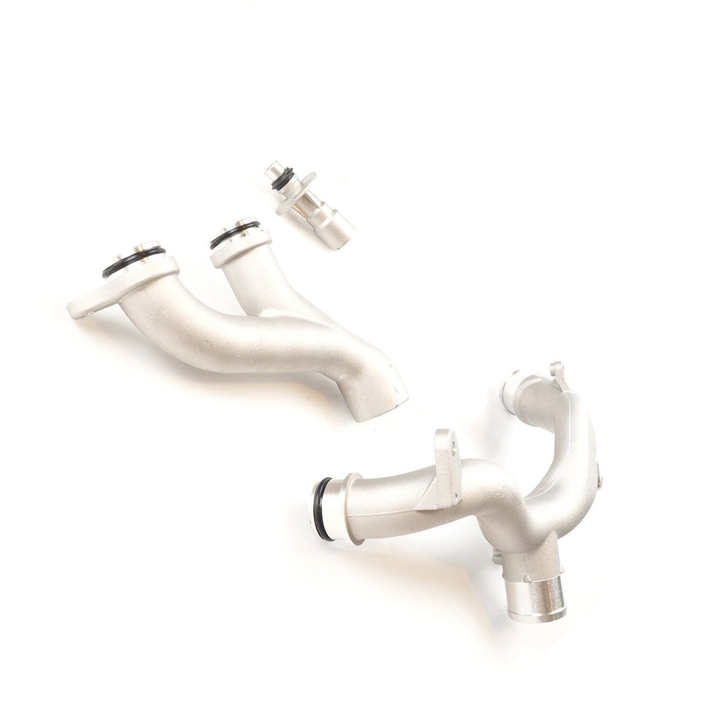 Fit For Jaguar Land Rover 3.0L 5.0L Oil cool Upgraded Metal Coolant Outlet Pipes