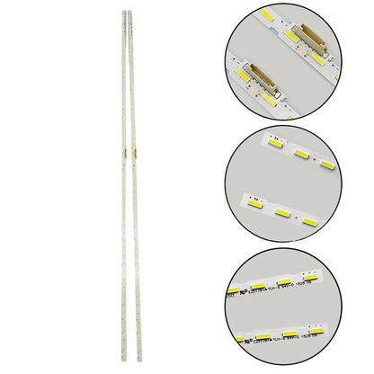 LED Backlight strips 2 For Samsung UN65NU6900 UN65RU7100 UN65RU7300 UN65NU6070