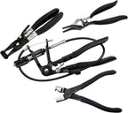 4 Pcs Hose Clamp Pliers Flat Band Hose Clamp Plier Hose Clamp Tool With 27" Long