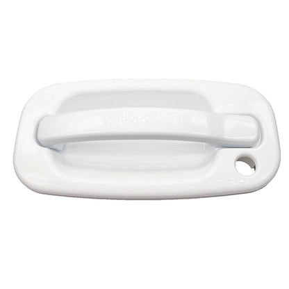 Front Driver Side Olympic White Door Handle For 1999-2007 Silverado Sierra New