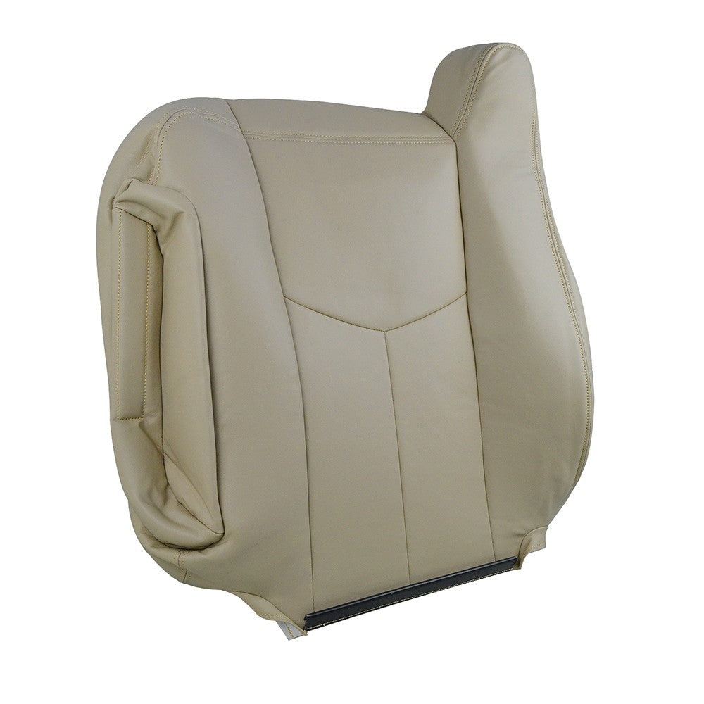 For 2003 2004-2006 Chevy Tahoe Suburban Driver Passenger Leather Seat cover Tan