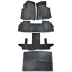 Floor Mats For 2021-2025 Chevrolet Suburban & 2021-2025 GMC Yukon XL All-Weather