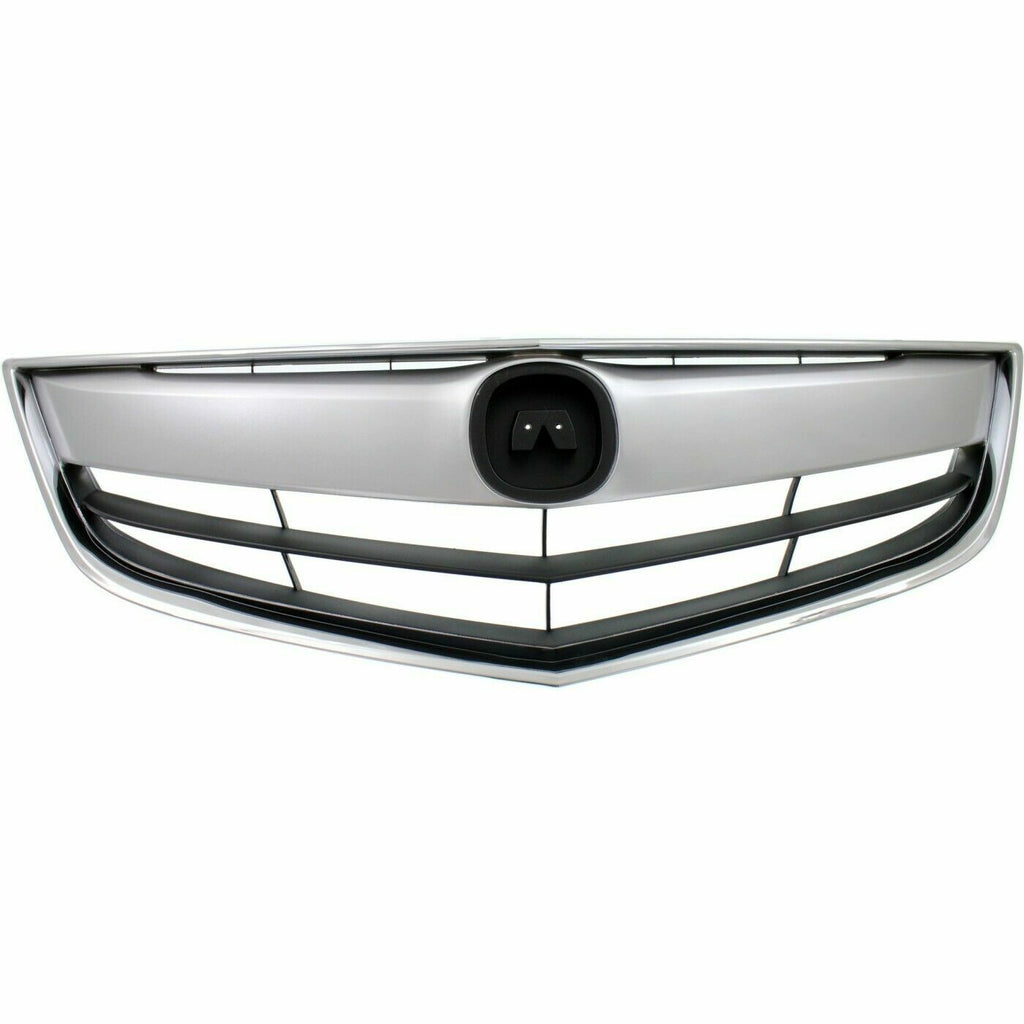 Fit 2013 2014 2015 Acura ILX Front Upper Chrome Grill Mesh Grille 13 14 15