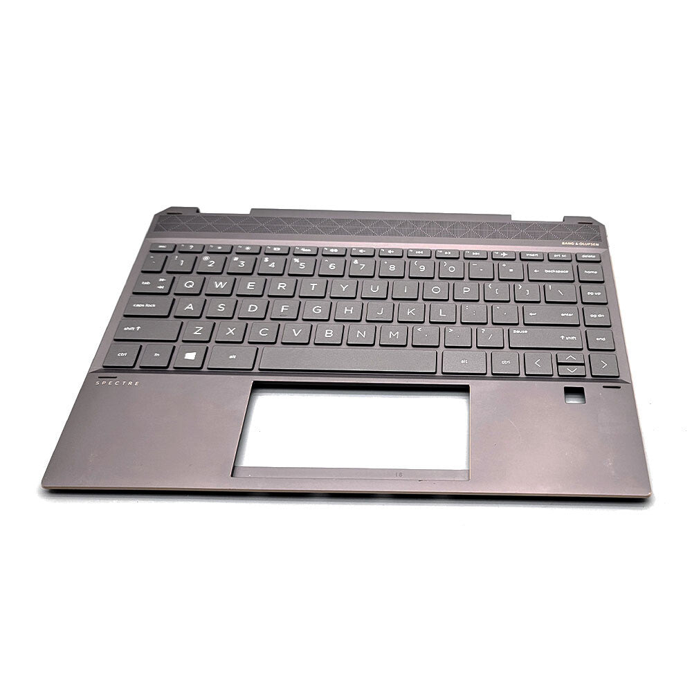 New L37681-001 Palmrest W/ Backlit Keyboard For HP Spectre X360 13-AP Series US