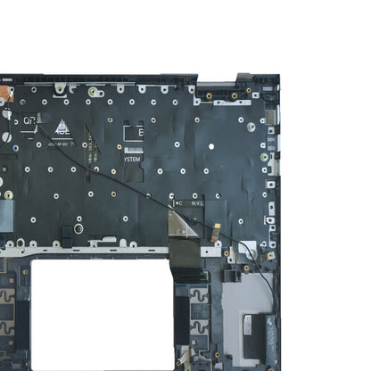 New Palmrest Cover Backlit Keyboard 06P0TG For Dell Inspiron 15Pro 5510 5515 USA