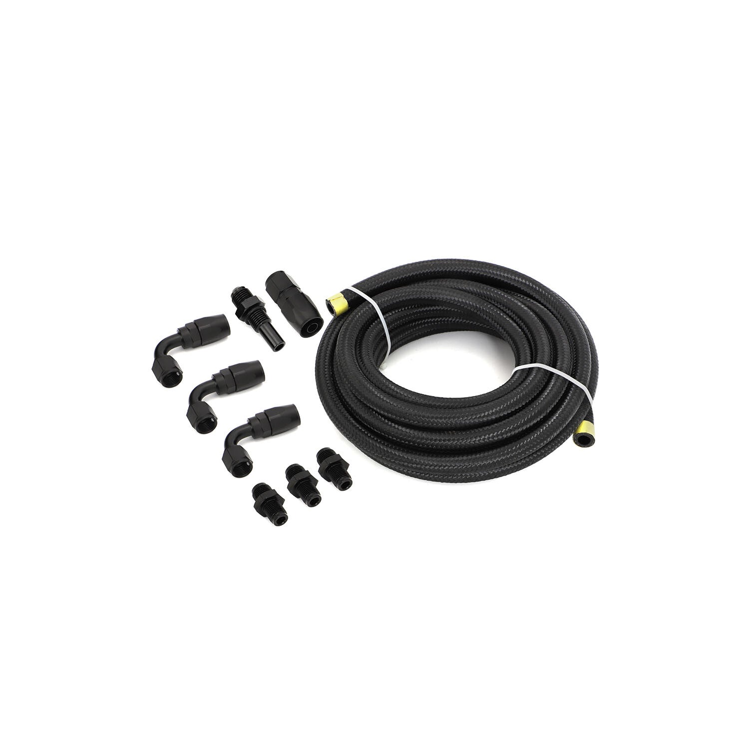 For GM 4L80E Automatic Transmission Cooler Lines Kit 6-AN Steel Braided Line Kit