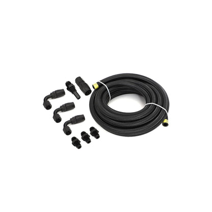 For GM 4L80E Automatic Transmission Cooler Lines Kit 6-AN Steel Braided Line Kit