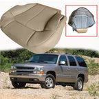 Driver Bottom Leather Seat Cover Tan For 1999-2002 Chevy Tahoe