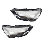 For 2019-2023 Audi Q3 Left & Right Headlight Covers Headlight Lens Covers