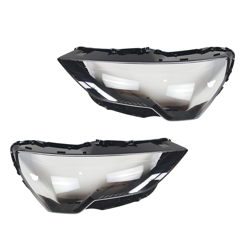 For 2019-2023 Audi Q3 Left & Right Headlight Covers Headlight Lens Covers