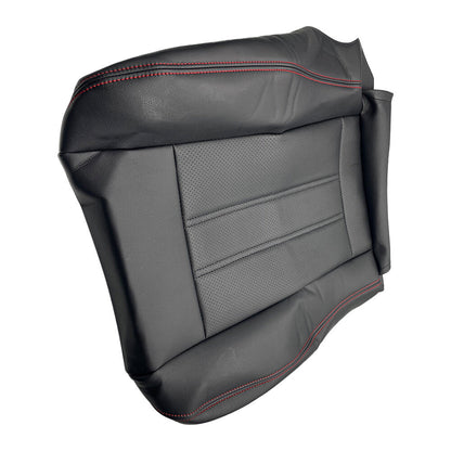 Driver Bottom Leather Seat Cover Red Seam For 2008-2020 Dodge Grand Caravan