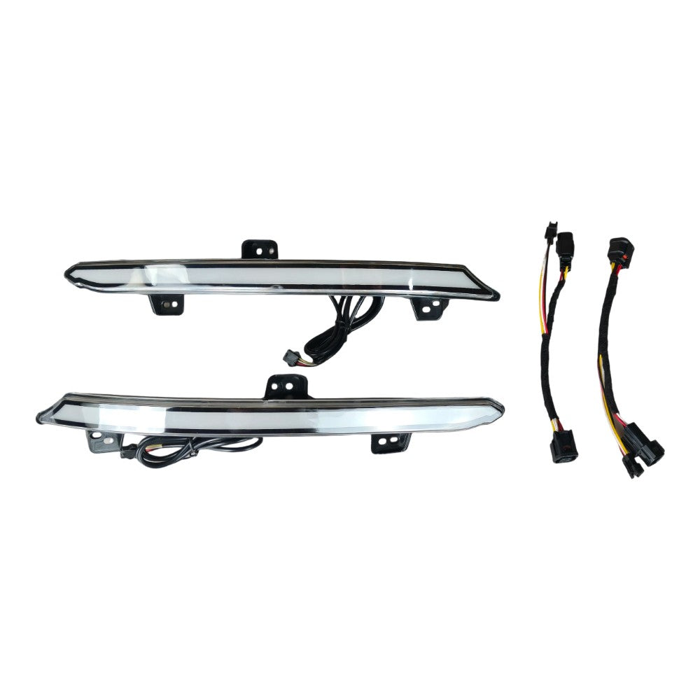 Clear Lens LED Rear Bumper Reflector Lights for Honda Accord 2018 2022