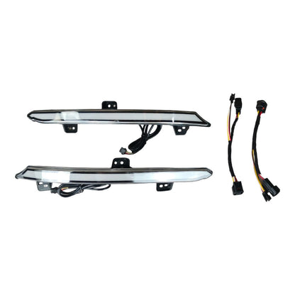Clear Lens LED Rear Bumper Reflector Lights for Honda Accord 2018 2022