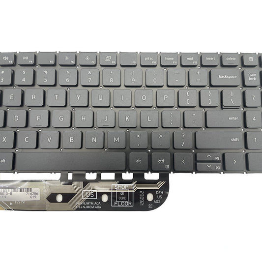 New For Dell Inspiron 3515 3520 3525 15Pro 5510 5515 5518 US Keyboard No-Backlit