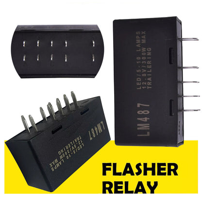 Hazard Warning LED Flasher Relay Turn Signal for Chevrolet Tahoe for GMC