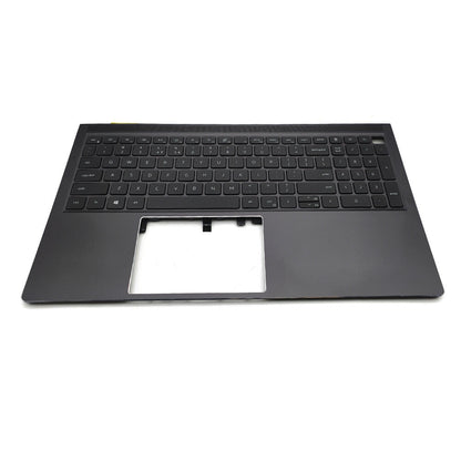 New Palmrest Upper Case Backlit US Keyboard For Dell Vostro 15 7510 0XV1DW XV1DW