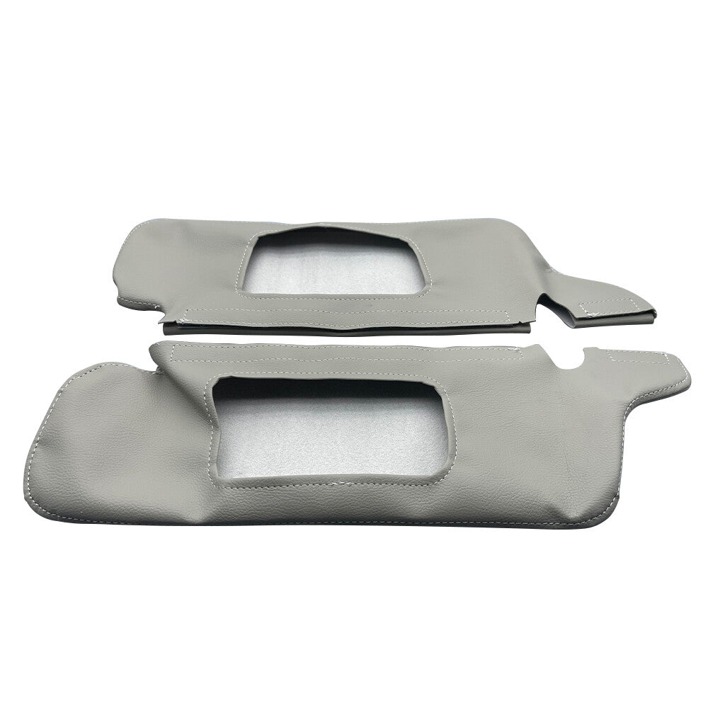 For 94-04 Ford Mustang Sun Visor Replacement Cover Driver Passenger Repair GRAY