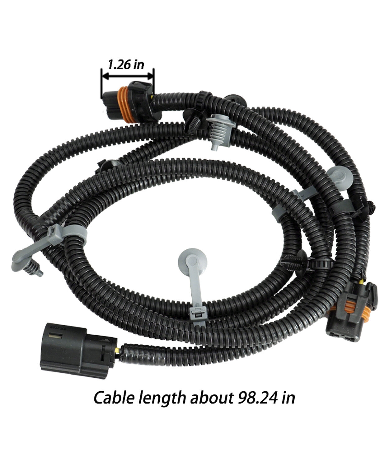 BC3Z-15A211-A Fog Lamp Wiring Harness Assembly for Ford Super Duty F-250 F-350