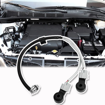 2x For 2004-08 Camry Highlander Sienna Lexus Engine Knock Sensor & Harness Wire
