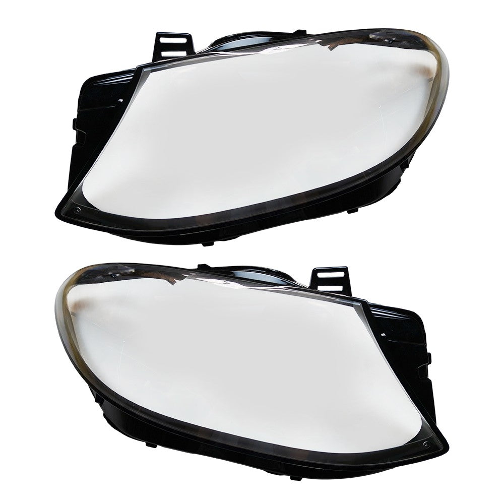 For Mercedes Benz W166 GLE350 GLE450 2016-2019 Headlight Lens Covers Clear