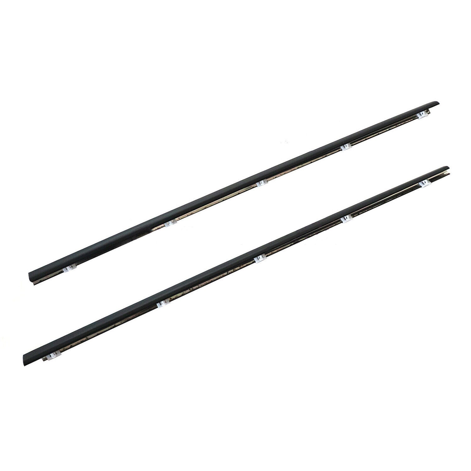 For 92-95 Honda Civic EG6 EG4 3D Window Door Molding Outer RH & LH Set