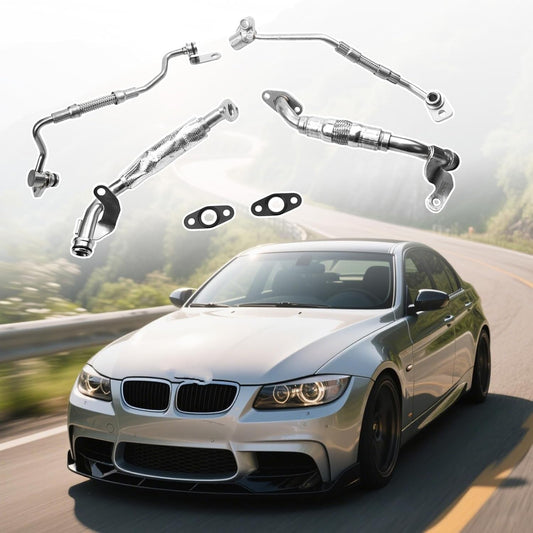 Turbo Charger Coolant Hose Line Kit 11427563713 For Base 3.0L L6 BMW 335i 335xi