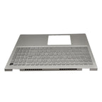 New For Dell Inspiron 15 5501 5505 Palmrest Non-Backlit Keyboard 06XCC3 Silver
