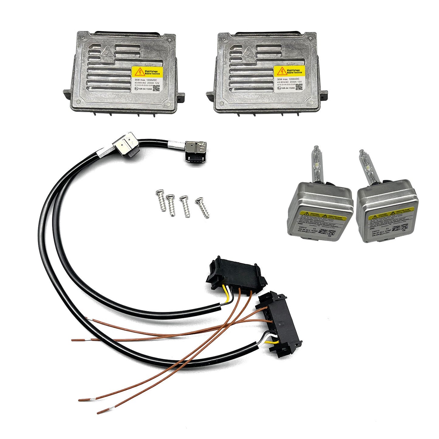 2x Xenon Ballast & D3S HID Bulb Control Unit For 2014-2017 Maserati Quattroporte