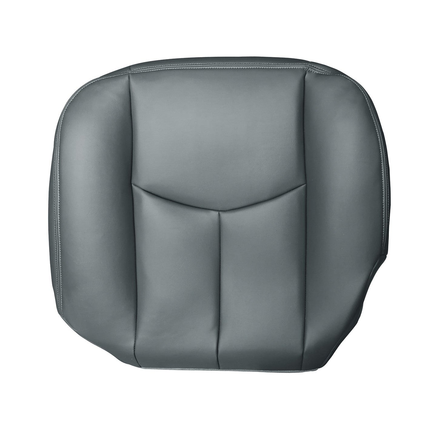 Driver Bottom Seat Cover Dark Gray For 2003-2007 Chevy Silverado 1500 2500 HD