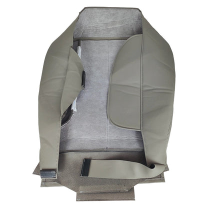 Passenger Side Bottom Leather Seat Cover Gray For 2002-2005 Dodge Ram 1500 SLT