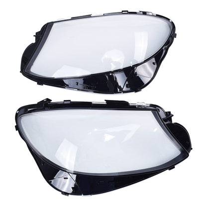 Headlight Lens Covers for Mercedes E-Class W213 2017-2020 Left+Right w/ Sealant