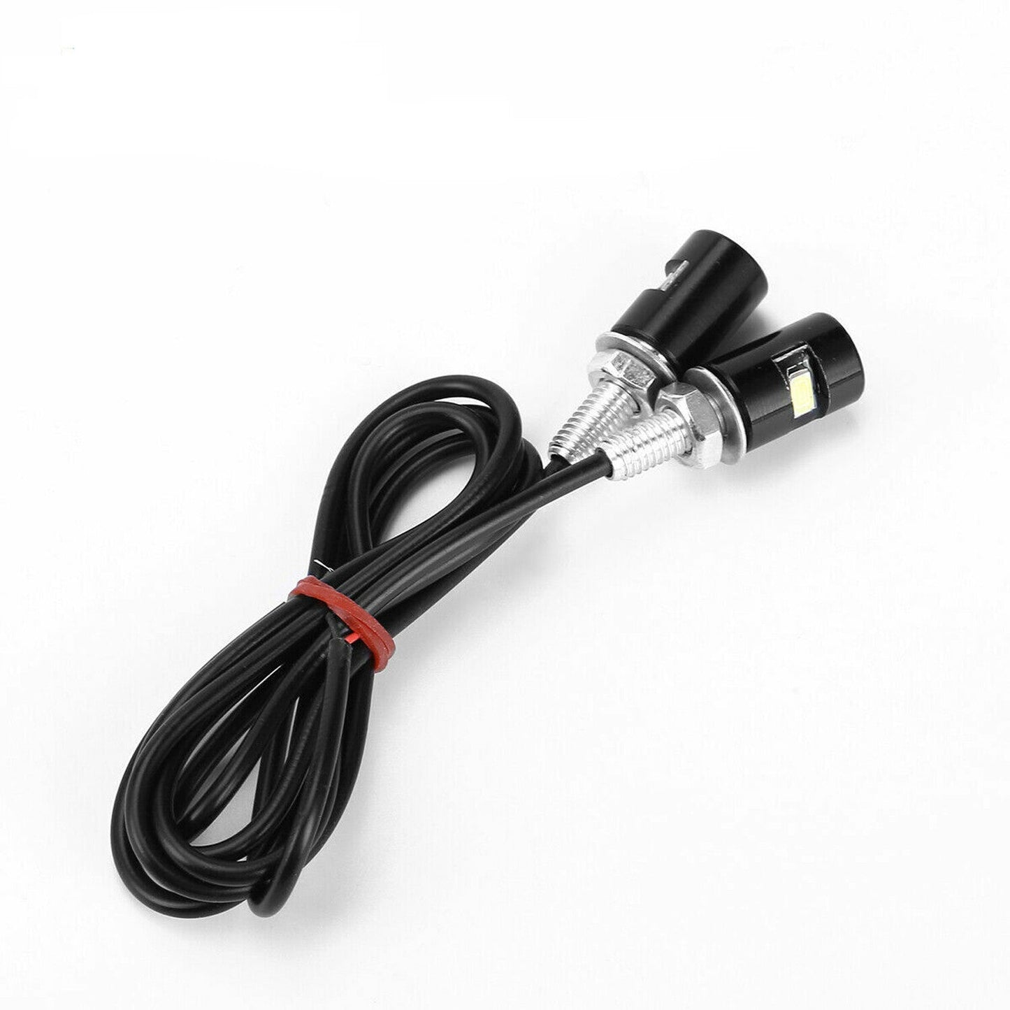 4Pack Motorcycle Car LED License Plate Light 5630/5730 SMD Screw Bolt Lamp Bulbs