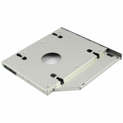 12.7mm Universal for SATA 2nd HDD SSD Hard Drive Caddy CD/DVD-ROM Optical Bay US