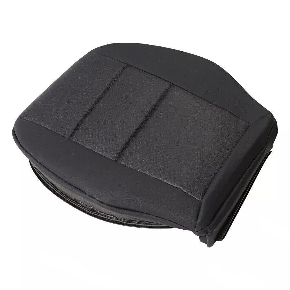 2008-2014 For Mercedes Benz C300 350 Driver Bottom Leather Seat Cover Black