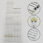 LED strip(12)for Samsung UE55MU6175 UE55MU6272 UE55KU6099U UE55KU6179 UE55JU6742