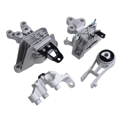 4PCS Engine Motor & Trans Mount Set For 2017-2025 Chrysler Pacifica Voyager 3.6L